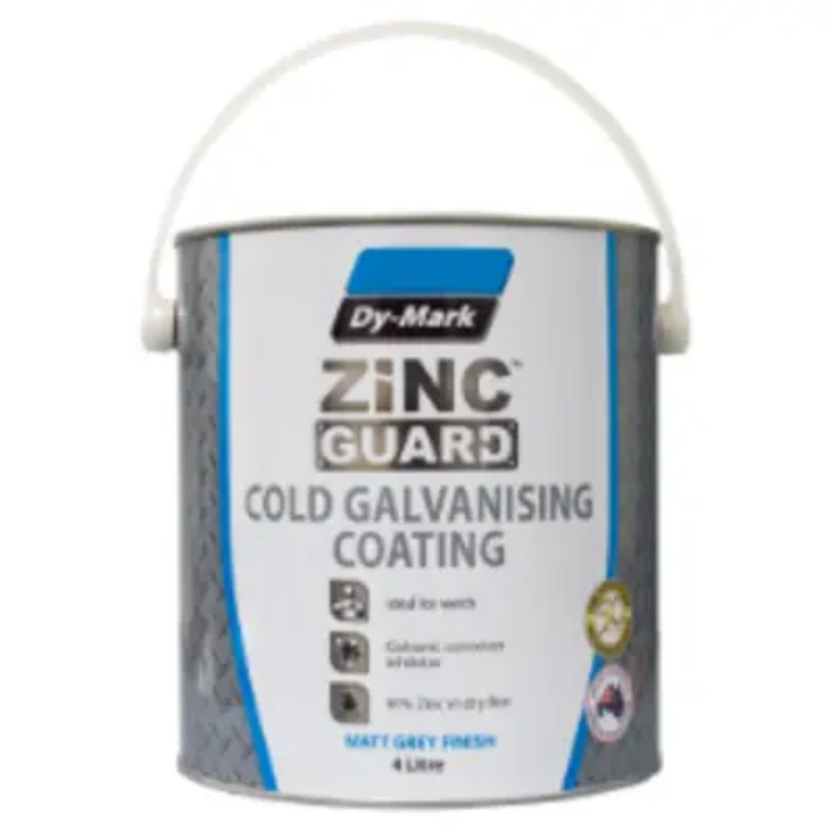Picture of Zinc Guard Cold Galvanising Coating Brush On, 4ltr