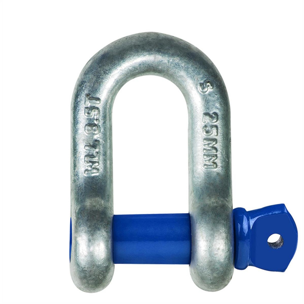 Picture of Shackle, Dee, Grade 'S', Screw Galvanised 38mm/17T