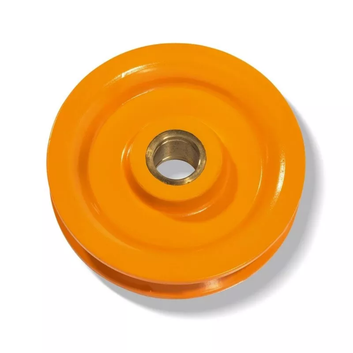 Picture of Sheave Wheel, Yellow 1T 125mm Wire Rope 10mm, 22mm Hole Centre