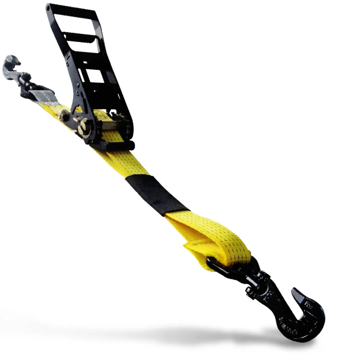 Picture of Web-Dog Load Binder, Ratchet, 8mm Grab Hooks x 1m x 50mm HD Webbing