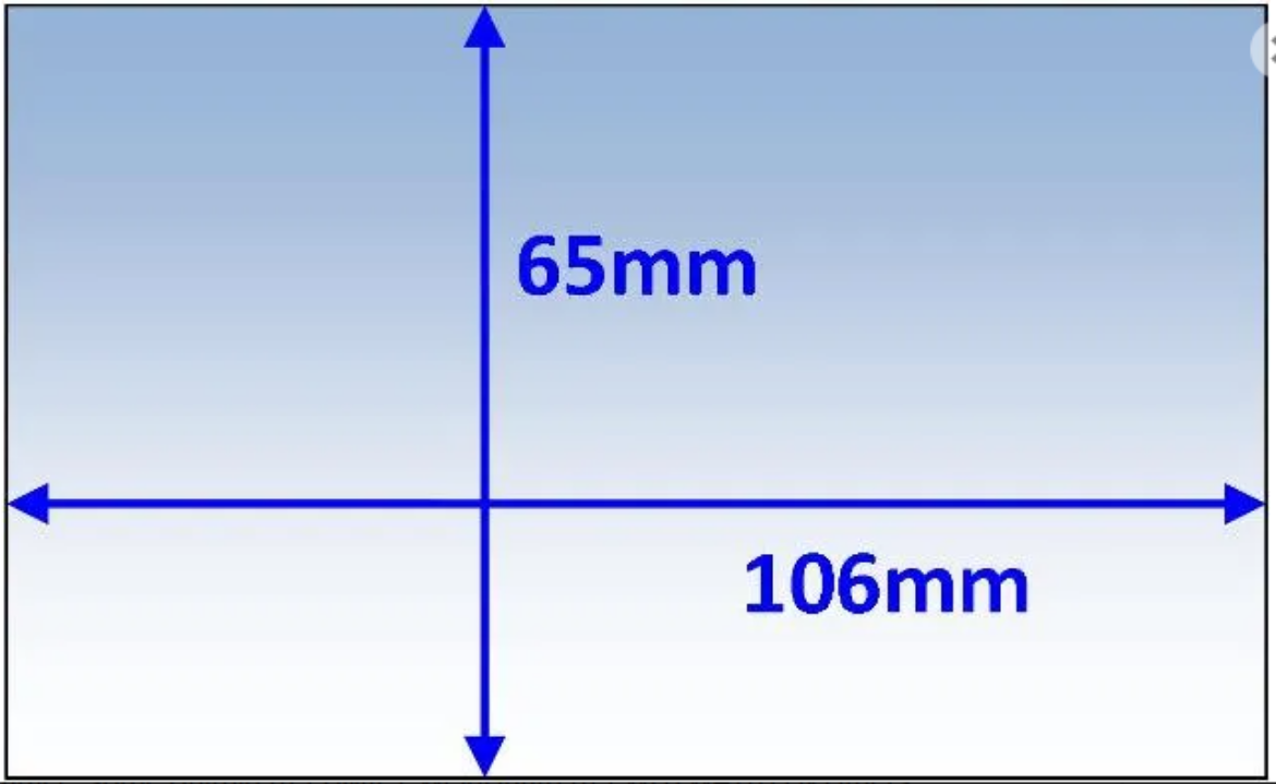 Picture of Lens, Inner, 106x65mm, Unimig Razor XA-5022, XA-5001 (UMRBIP), Pkt.5
