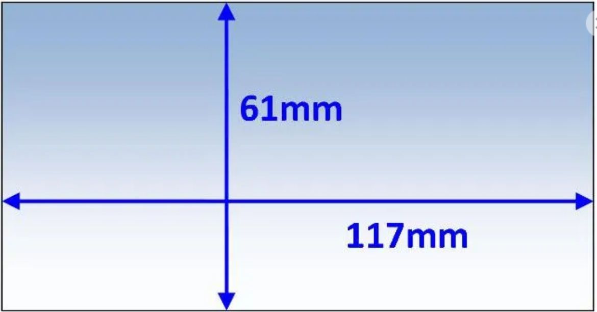 Picture of Lens, Inner, 117x61mm, Speedglas 9100X, Pkt.5