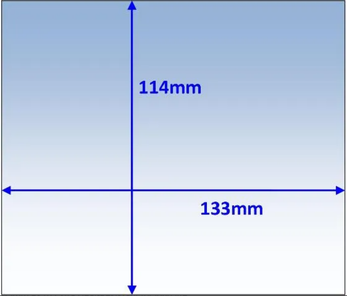 Picture of Lens, Outer, 133x114mm, Razorback, Lincoln Viking 3350, Mach3/Mach6, Pkt.10