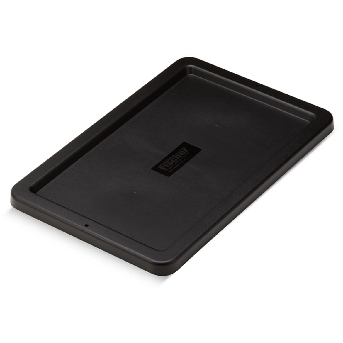 Picture of Lid, Storage Viro-Tub, 52ltr, 655 x 425 x 32mm, Recycled PP, BLACK, Fischer