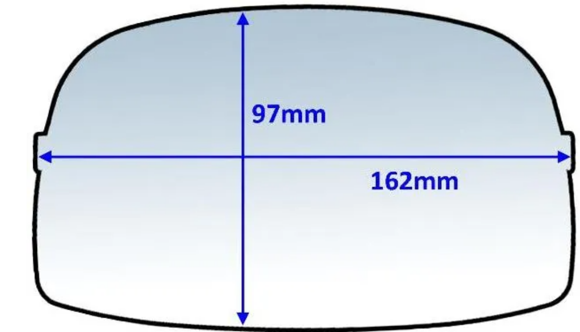 Picture of Lens, Outer, 162x97mm, Speedglas 9000, Pkt.10