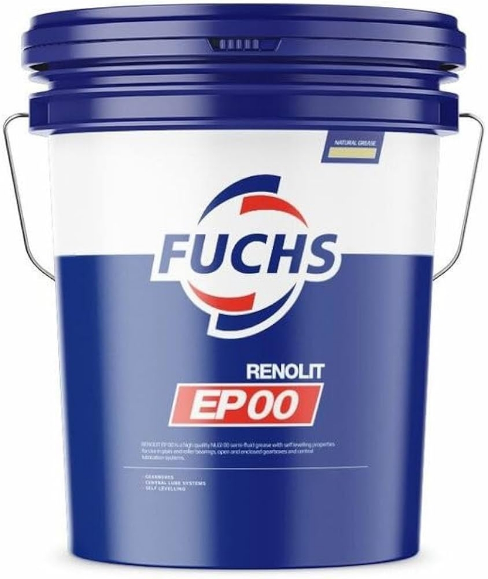 Picture of Grease, Fuchs, RENOLIT EP 00, Semi Fluid, Lithium, 20kg (Brown)