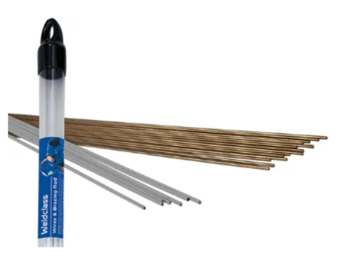 Picture of Brazing Rods, Manganese Bronze, Bare, 2.4mm, Pkt.10