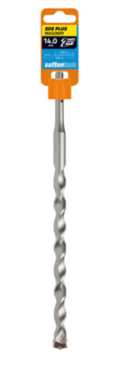 Picture of Drill, Masonry, 22mm x 260mm, SDS+, 2 x TCT Tips (Yellow)