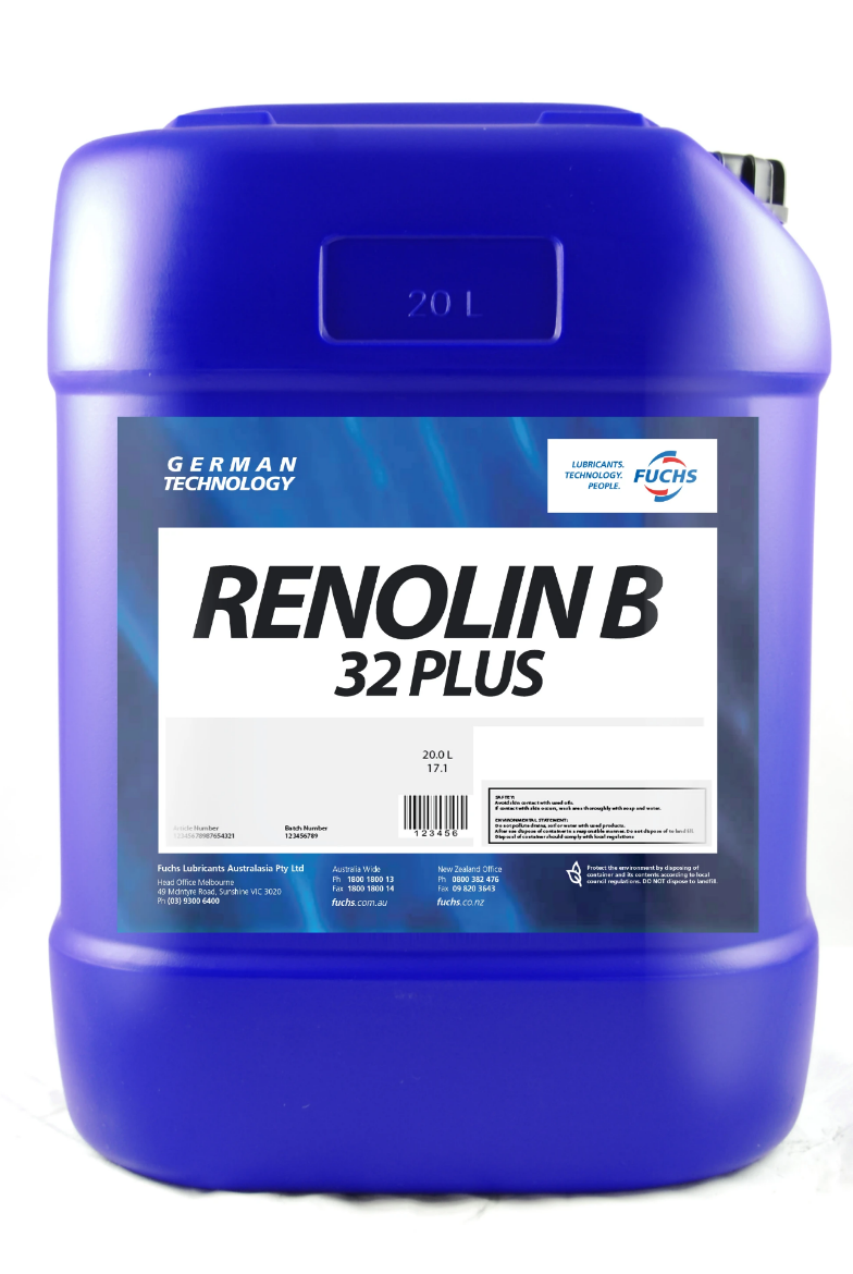 Picture of Hydraulic Oil, Fuchs, RENOLIN B 32 PLUS, 20L