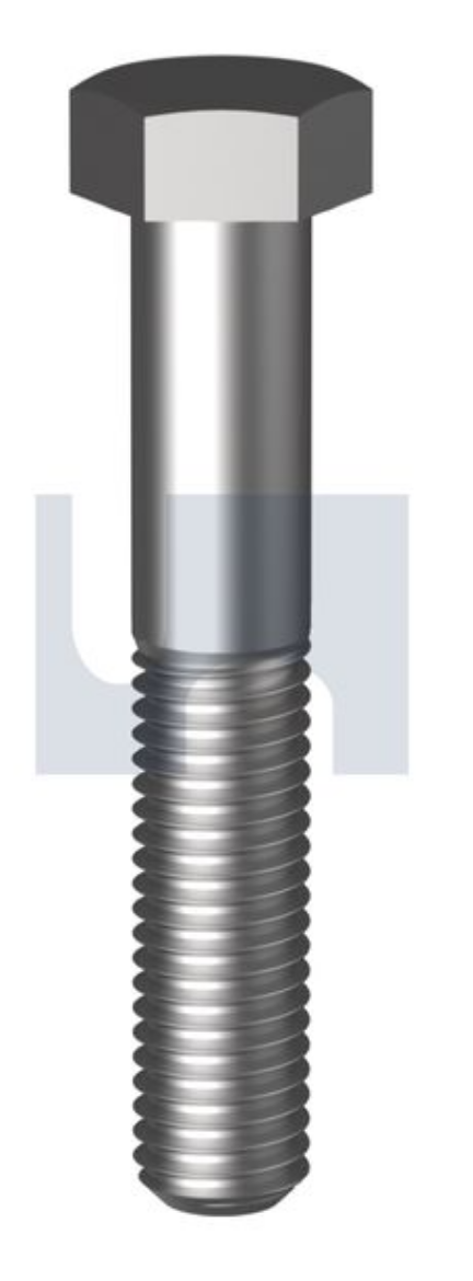 Picture of Bolt, Metric, 14 x 90mm, Hex Head, Class 8.8, Zinc Plated