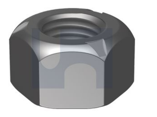 Picture of Nut, UNF, 1/4", Conelock, Grade 8, Zinc Plated