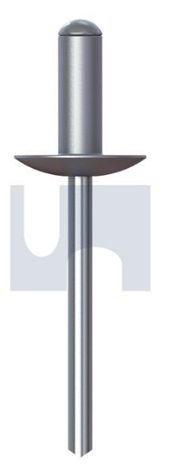 Picture of Rivet, Open LFLG Head, Aluminium, #68