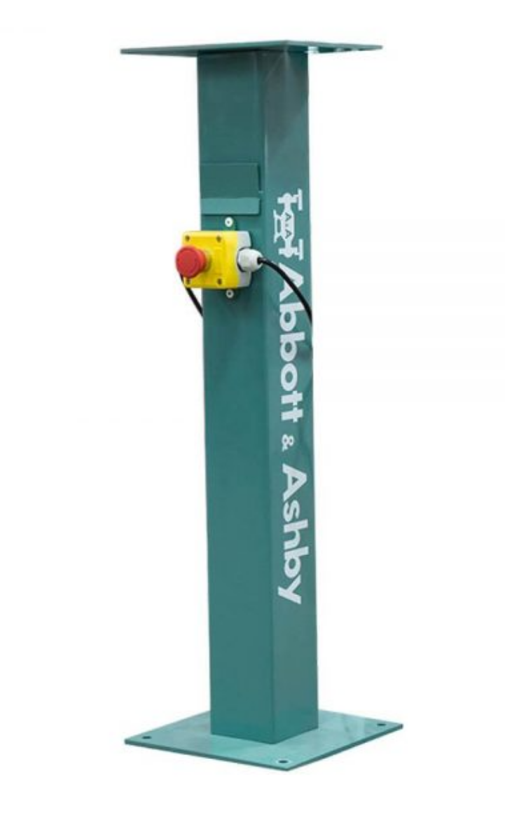 Picture of ATPED-HDK-ESTOP - E-Stop and Pedestal Kit suits most Bench Grinders