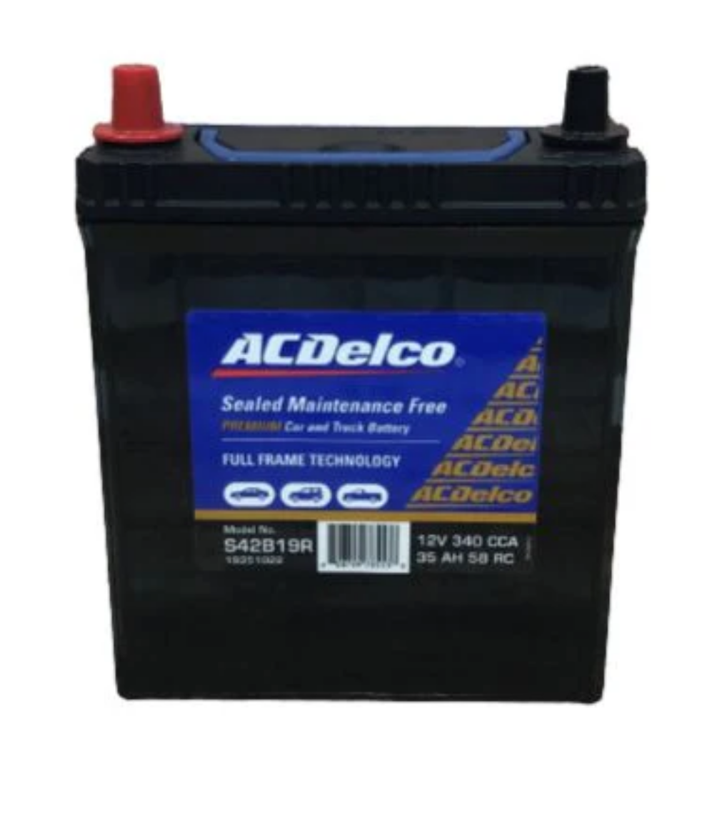 Picture of Battery, ACDelco, Maintenance Free, (S40B20R) (Small terminals)