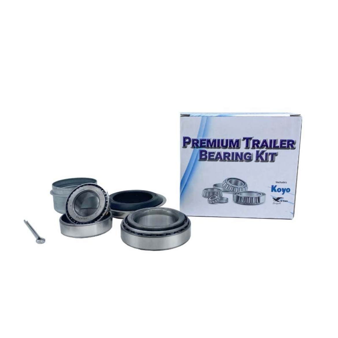 Picture of Trailer Bearing Kit w/ Split Pin/Dust Cap - Holden Marine (Set2-11949/11910, Set6-67048/67010, PR664)