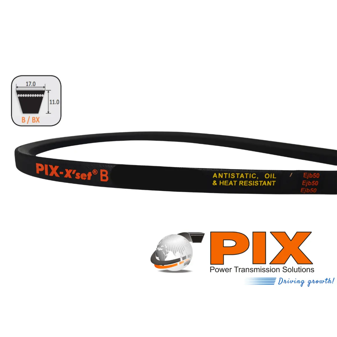 Picture of Vee Belt PIX B69 / 1796mm Pitch / 1822mm Outside
