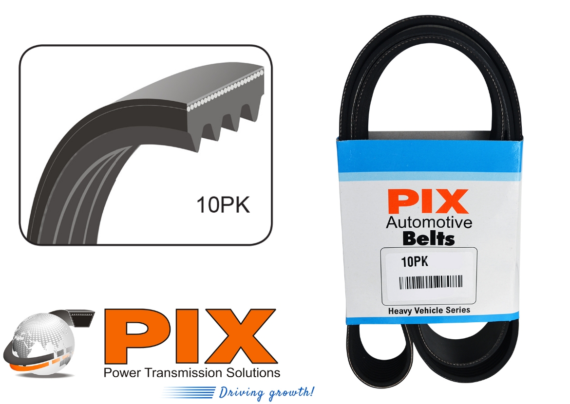 Picture of Automotive Belt Ribbed PIX 10PK Section 1880mm Length
