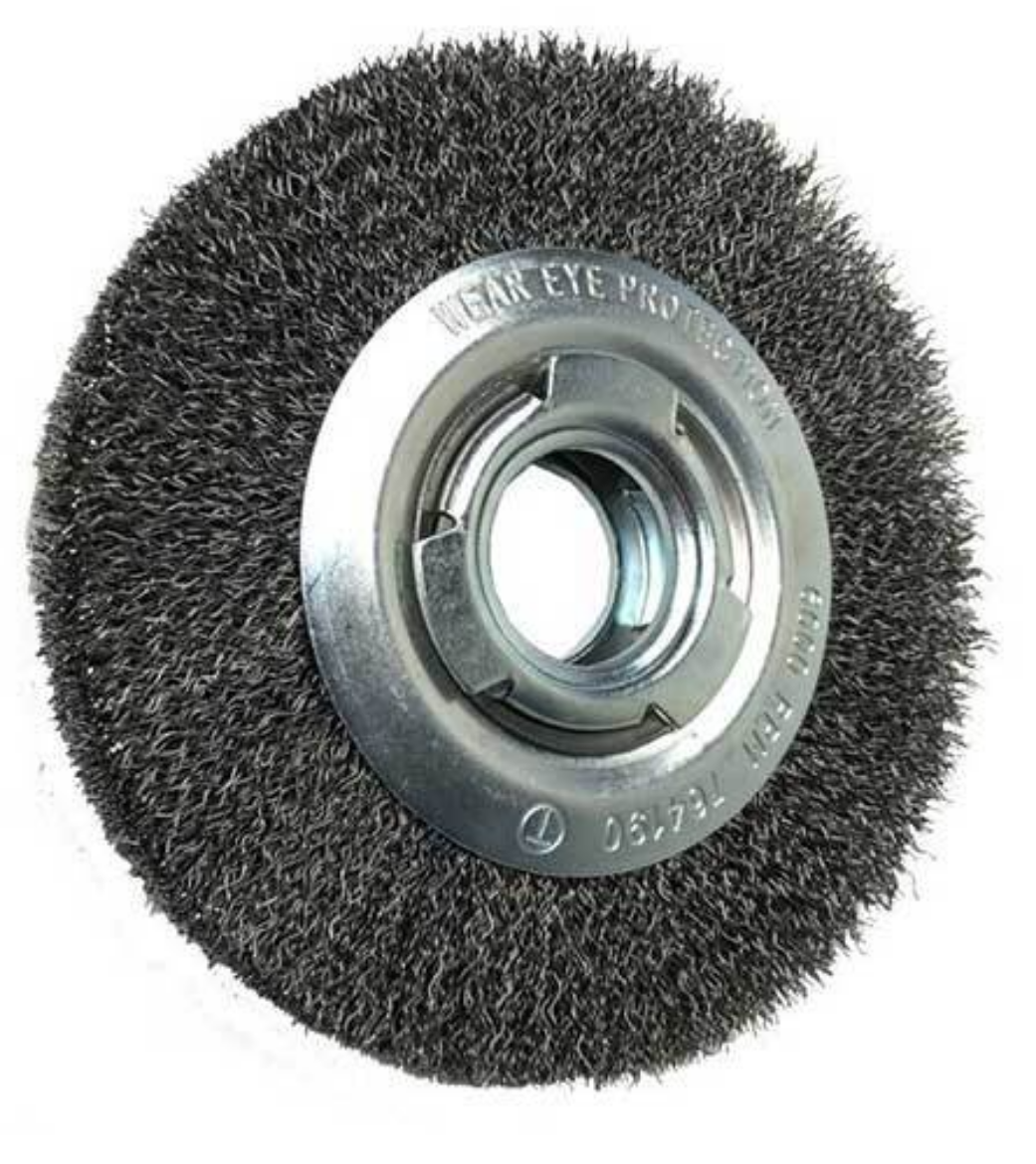 Picture of Bench Grinder Wire Wheel, 6", 150 x 25mm, c/w Bushes