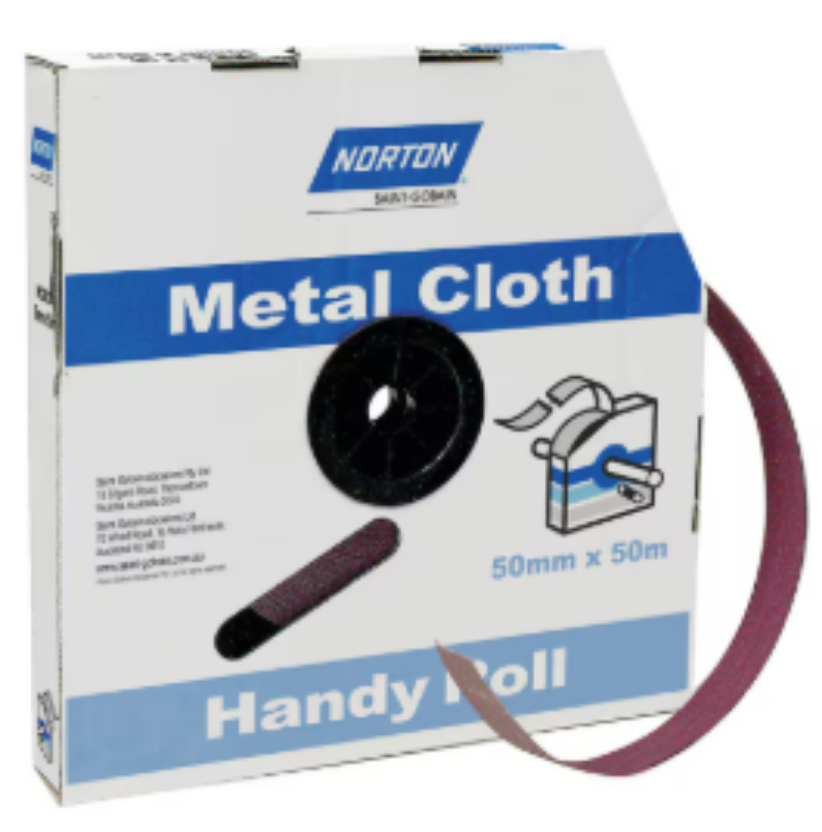 Picture of EMERY TAPE 40mm x 50m K283 P180 METALITE CLOTH HANDY ROLLS