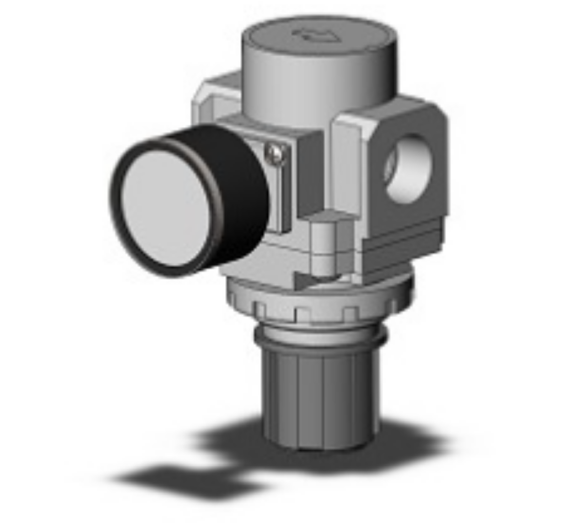 Picture of Regulator, 1/2", SMC, C/W Gauge