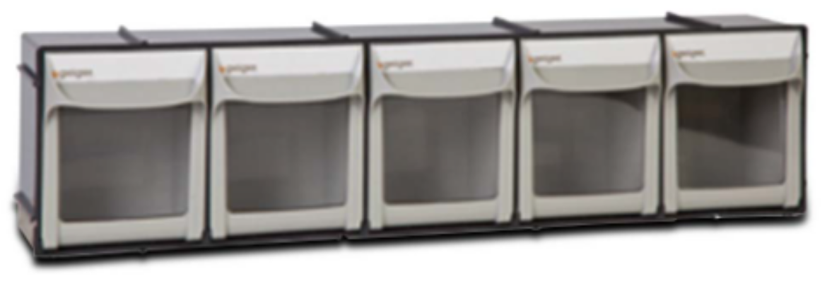 Picture of Pivot Drawer, 5 compartment, 600w x 103d x 150h