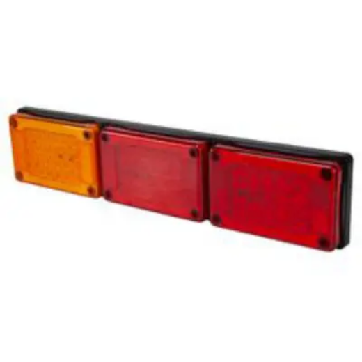 Picture of LED Rear Combination Lamp 10-30V Stop/Tail/Ind Jumbo Twin Surface Mount 402x132mm, Roadvision