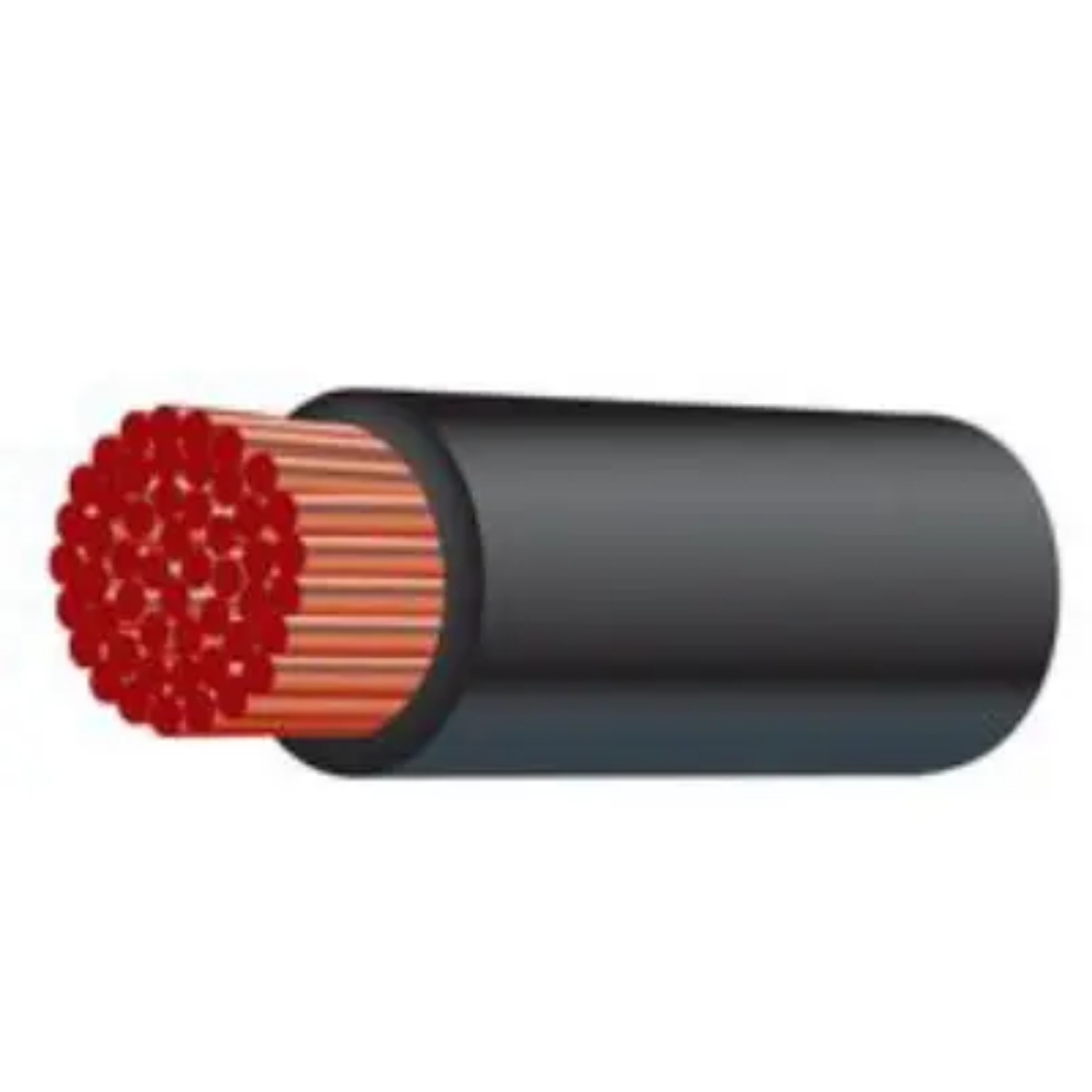 Picture of Battery Cable, 8 B&S Black, Nominal OD 5.45mm (suit QCU10 Lugs)