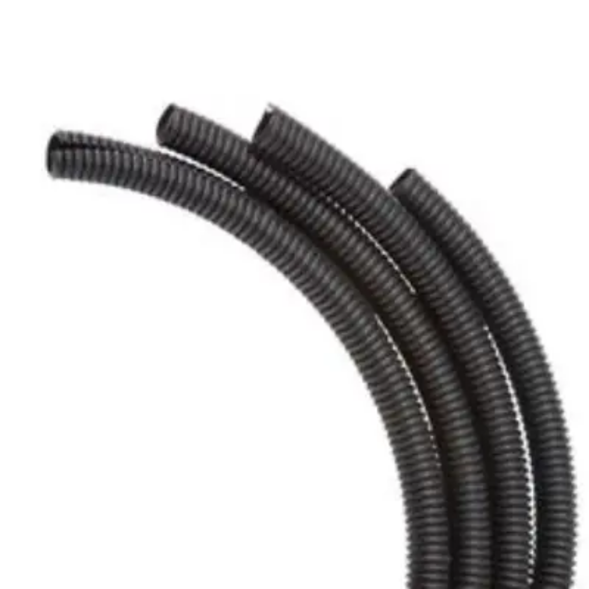 Picture of Roadpower Corrugated Split Loom Tube 16mm x 10m Bag Black
