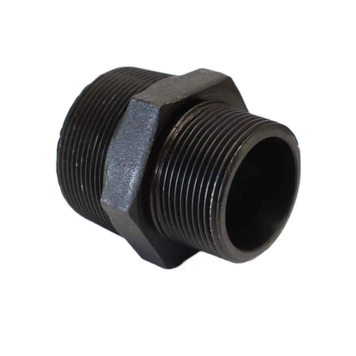 Picture of Reducing Nipple, Black Steel, 2" x 1" BSPT
