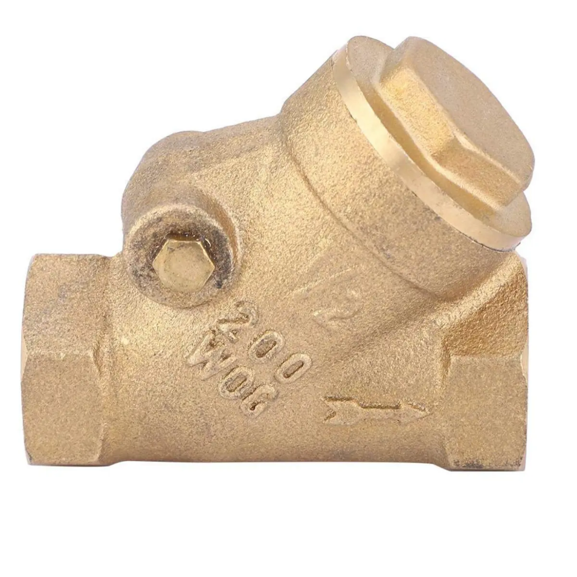 Picture of Y Type Check Valve, Brass, 1"
