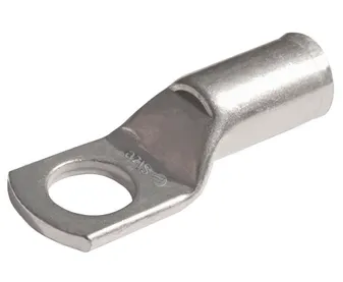 Picture of Cable Lug (Bellmouth) 16mm2, 6 B&S, 8mm Hole, QCU16-8