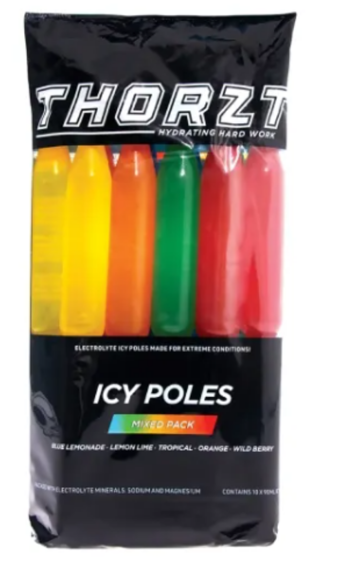 Picture of Sqwincher Sqweeze Pops Zero Sugar (Mixed Flavour Ice Blocks), Pkt.10