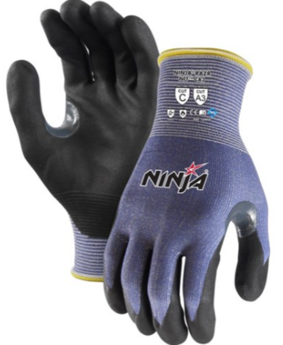 Picture of Ninja Razr NFT CA3 Gloves Blue Size Extra Large
