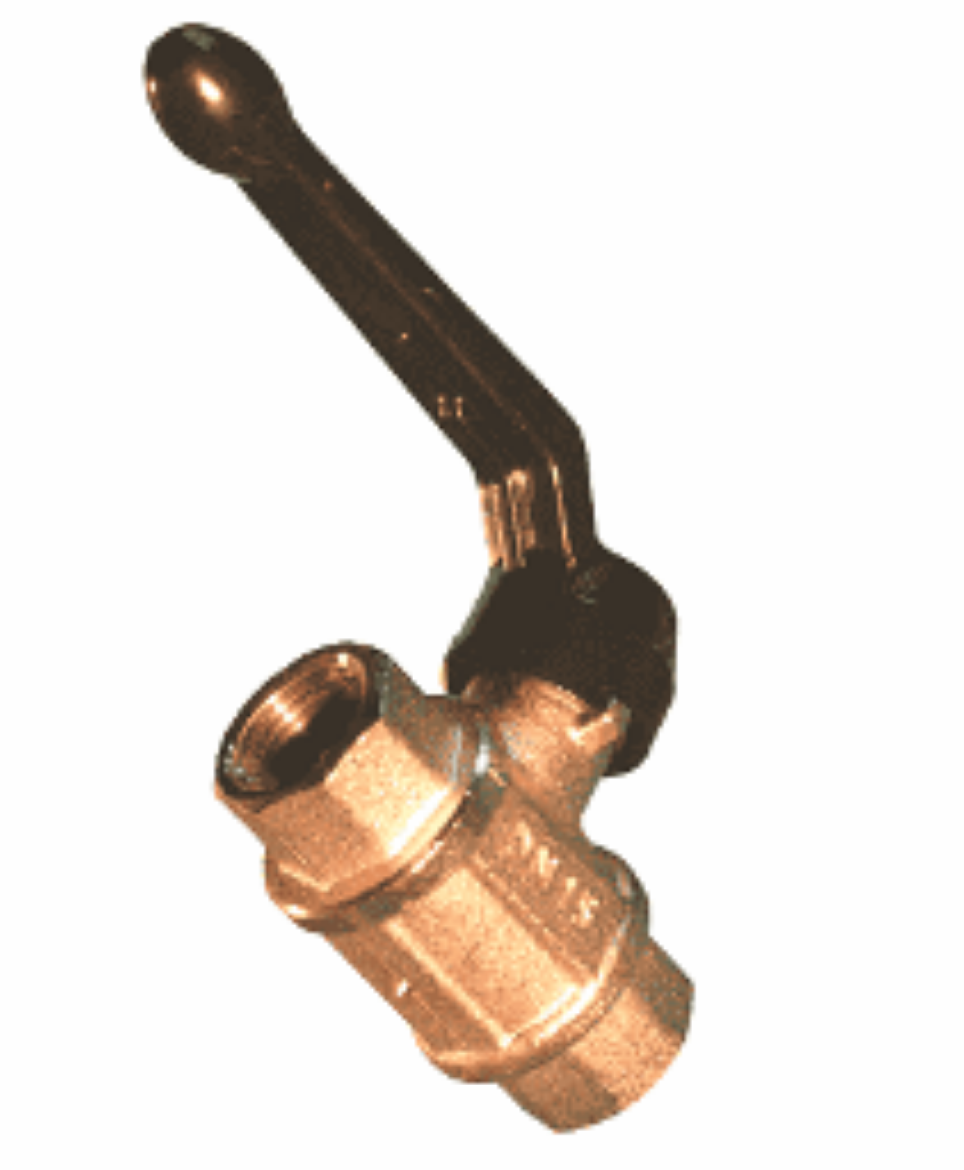 Picture of Ball Valve, Venting, Full Bore, 1/4" BSP, Fem