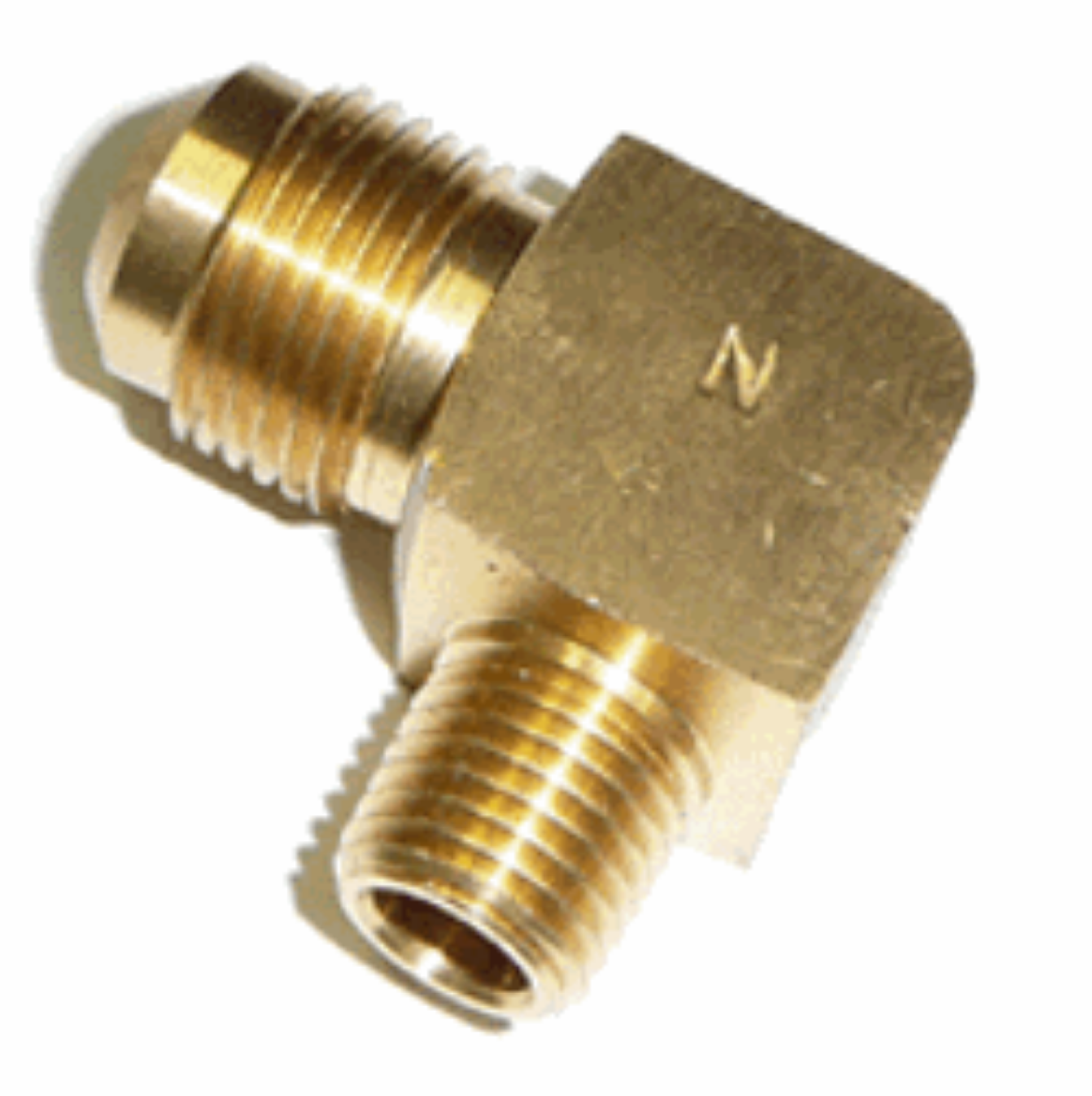 Picture of Elbow, Flare, 90deg, 1/2" Tube x 3/8" NPT-M