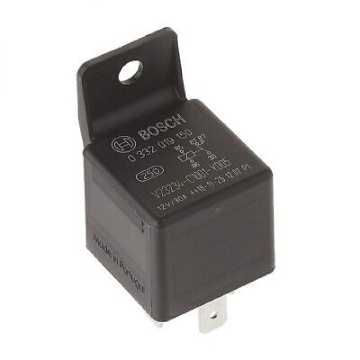 Picture of Relay Mini 12V 30A 5 Pin NO Contacts (R5-1240R)