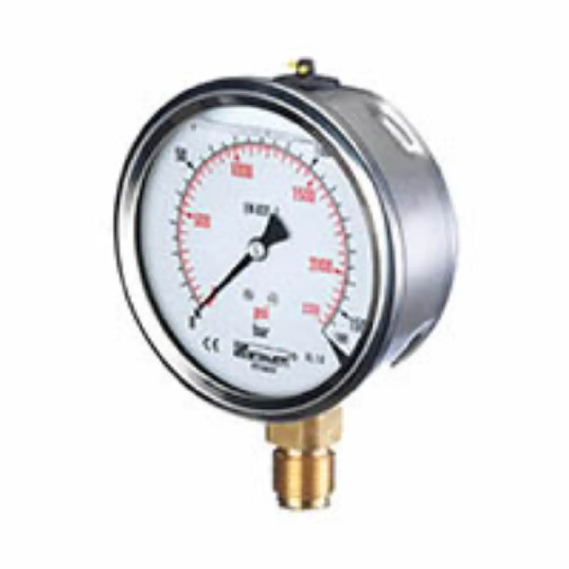 Picture of Pressure Gauge, 63mm Bottom Entry, 0-25Bar/362psi, 1/4" BSPP
