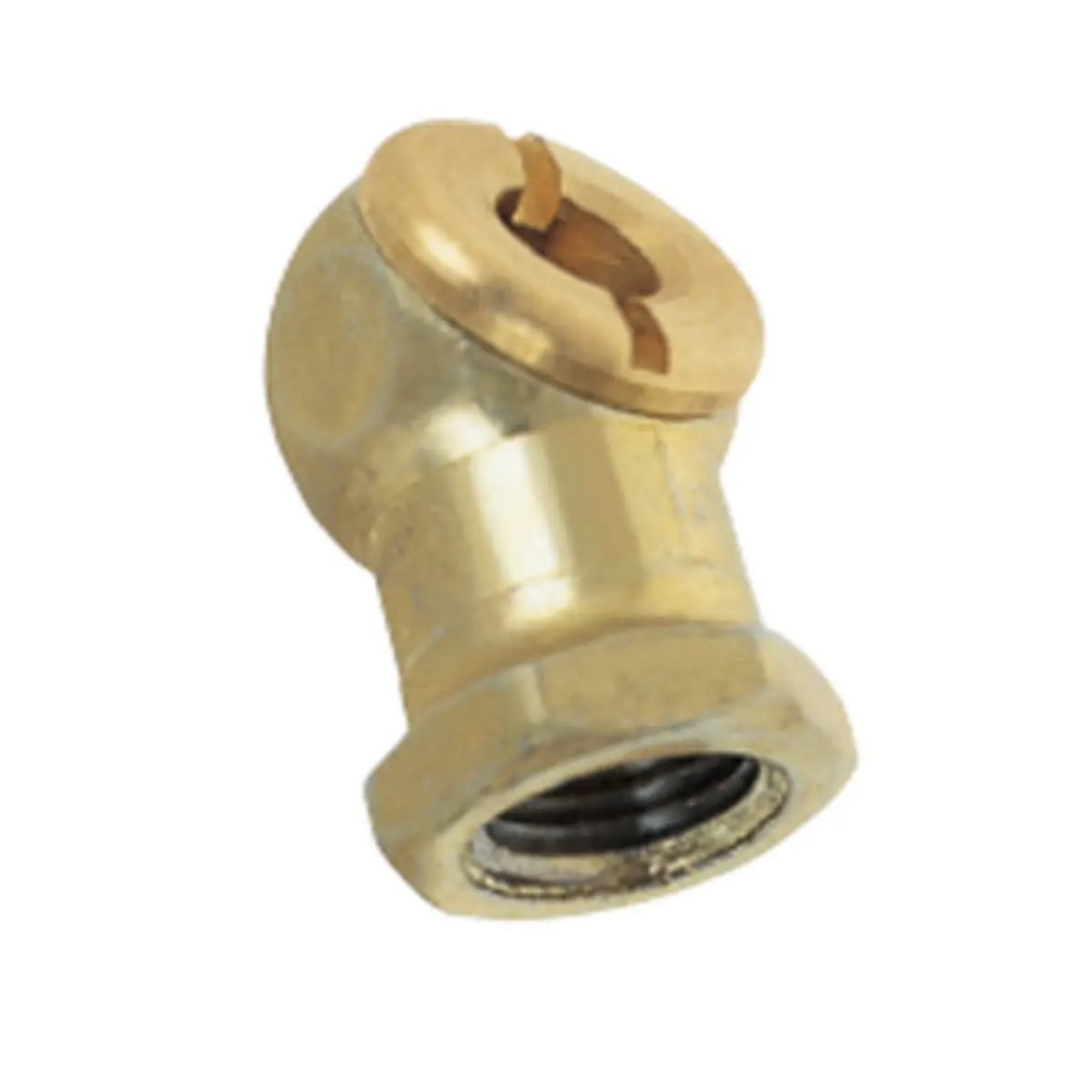 Picture of Tyre Inflator, Ball Foot Air Chuck 3/4" hex, brass with 1/4" NPT female thread