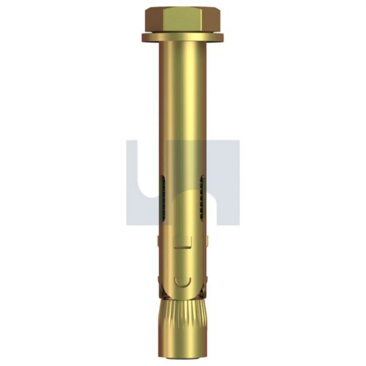 Picture of Tygabolt, Flush Head, Metric, 10 x 45mm, Zinc Plated