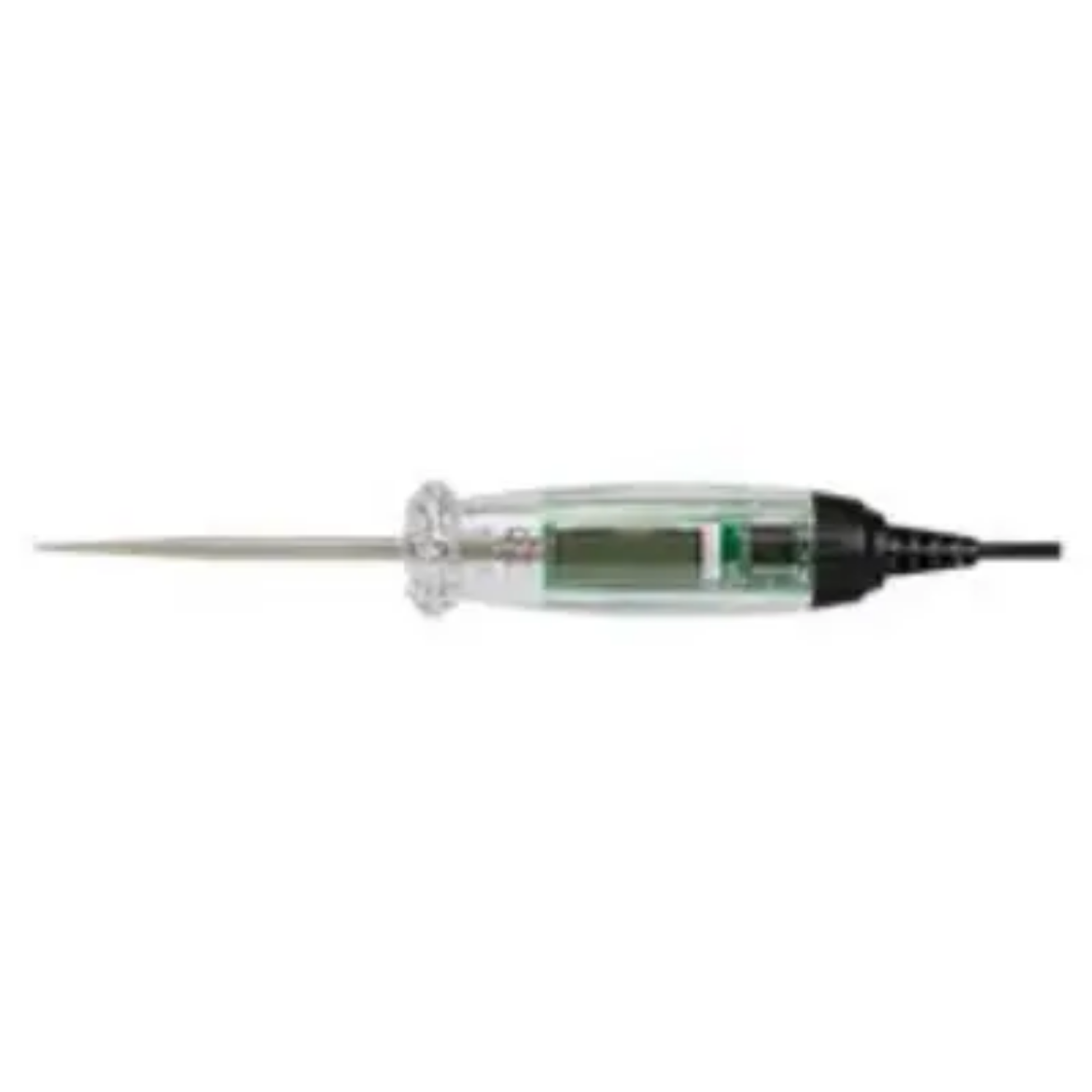 Picture of Circuit Tester, Digital LED Display, 6/12/24V, 3m Cord, Red +ve; Green -ve, Reads 50-28V, Roadpower