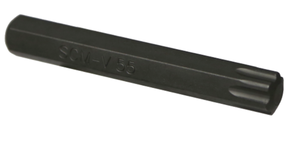 Picture of T55 Torx-Plus Impact Bit 10mm Hex x 75mm long