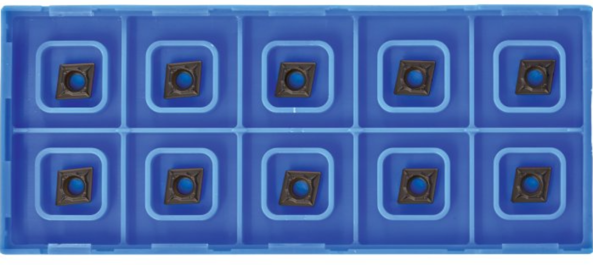 Picture of CCMT 060204-GK KYOCERA Carbide Turning Inserts - Turning Grade CA525 - General Purpose Steel