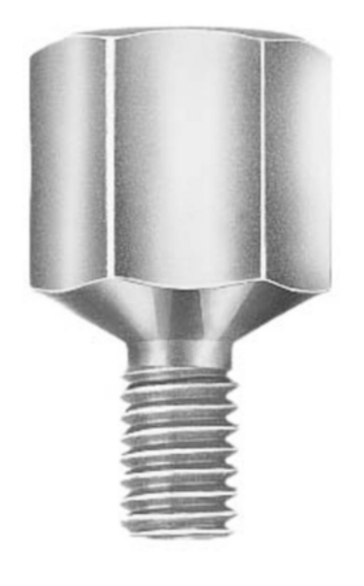 Picture of Adaptor, 1/4 UNF Male x 1/8 NPT Female