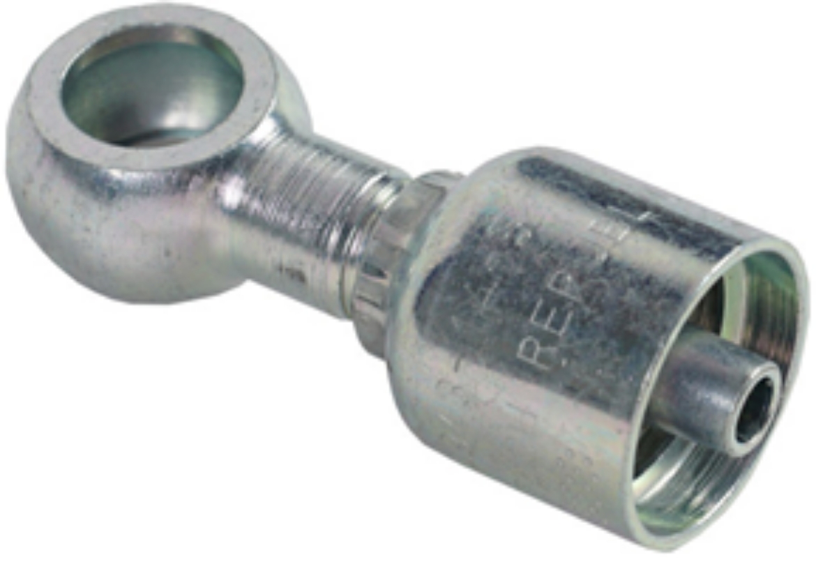 Picture of HOSE 1/4 X BANJO 12MM, Pushlok