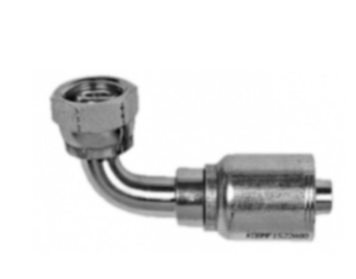 Picture of HOSE 1/4 X METRIC FEMALE BALL NOSE 06S 90 DL-29MM (M14 X 1.5)