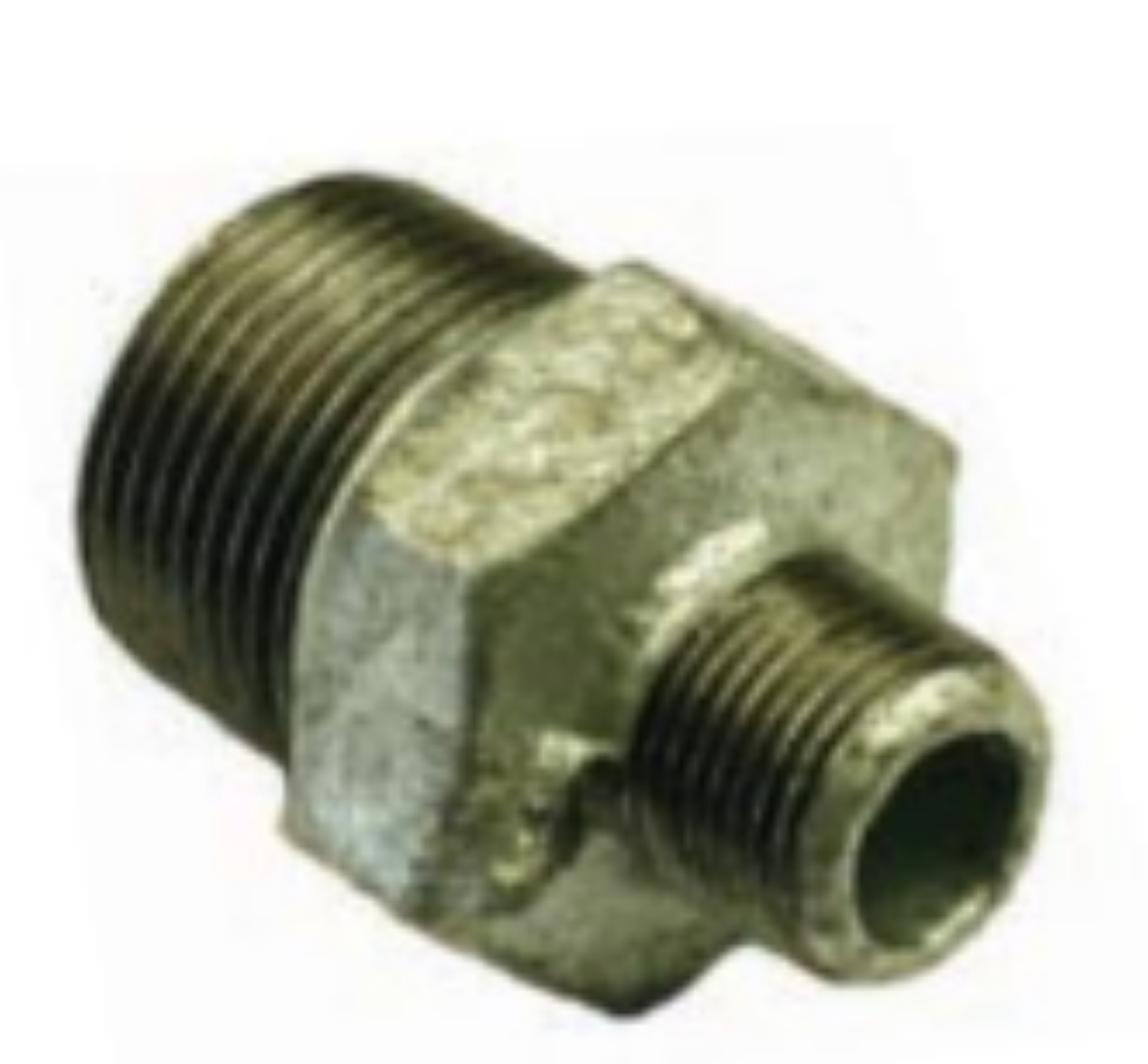 Picture of Reducing Nipple, Gal Mal, 4" x 3" BSPT