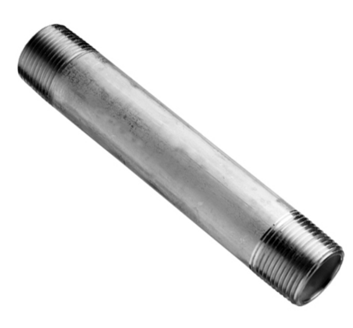 Picture of Stainless Steel Pipe Piece/Riser, 3/4" BSPT x 900mm  Long 316 Sched 40
