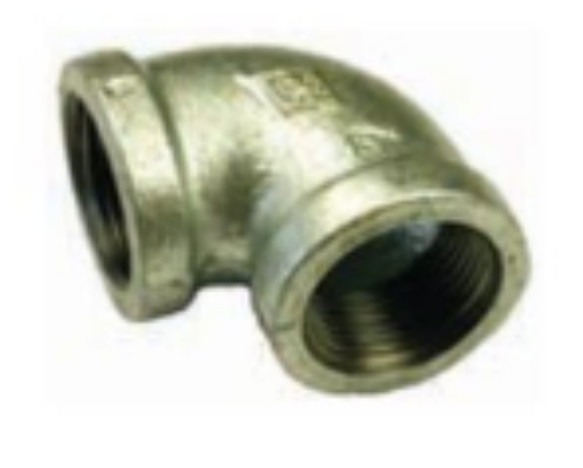 Picture of Elbow, Gal Mal, 90deg, F/F, 4" BSPT