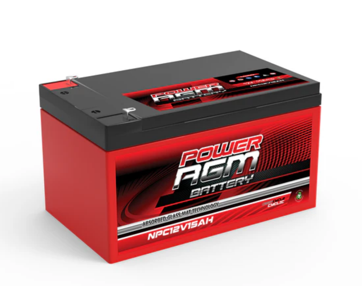 Picture of Battery, Powersonic, AGM, 12V/15ah