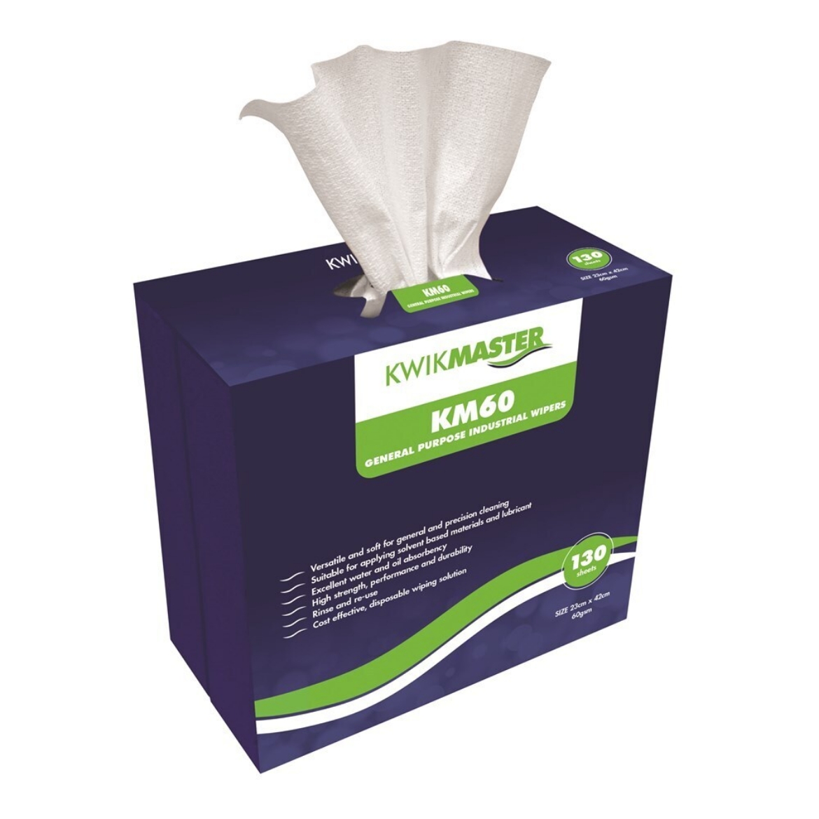 Picture of KM60 - Pop Up Box - General Purpose Wiper (0.33mm thick)